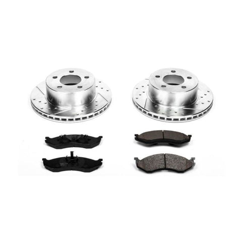 Power Stop 90-99 Jeep Cherokee Front Z23 Evolution Sport Brake Kit - K2119