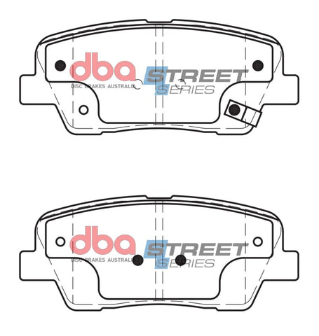 DBA 06-09 Hyundai Entourage Street Series Rear Brake Pads - DB2178SS
