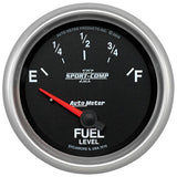 Autometer Sport-Comp II 2-5/8in Fuel Level Gauge - 7616