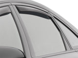 WeatherTech 12-18 Audi A6 / S6 Rear Side Window Deflectors - Dark Smoke - 81703