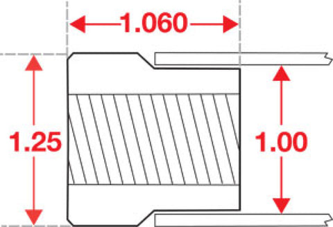 SPC Performance Weld In Bung LH Thread M8 x 1.5 - 15309