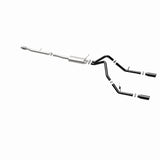 MagnaFlow SYS Cat-Back 4in Black Dual Split Rear Tips 14-15 Chevy Silverado/GMC Sierra 4.3L-5.3L - 15361