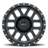 Method MR306 Mesh 17x8.5 0mm Offset 6x5.5 108mm CB Matte Black Wheel - MR30678560500