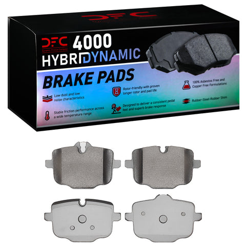 DFC 16-26 BMW X7 Rear 4000 Hybridynamic Brake Pads - 4000-1850-00