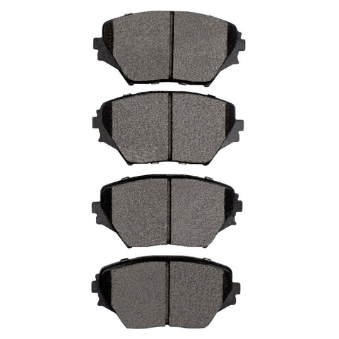 R1 01-05 Toyota Rav4 Hybrid Front Semi Met Brake Pads - 2311-0862-00