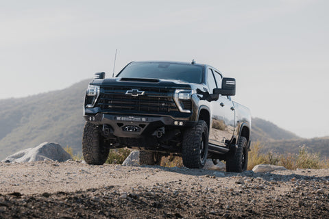 DV8 Offroad 24-26 Chevy Silverado 2500/3500 Spec Series Front Bumper - FBCS2-04