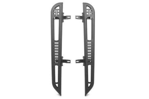 DV8 Offroad 07-18 Jeep Wrangler JK 2 Door Body/Pinch Weld Mounted Side Steps - SRJK-09