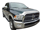 AVS 10-18 Dodge RAM 2500 Aeroskin Low Profile Hood Shield - Chrome - 622051