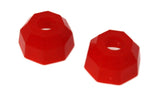 Energy Suspension Universal Red 16.6mm Taper Dia Octagon Tie Rod Dust Boots (Set of 2) - 9.13120R