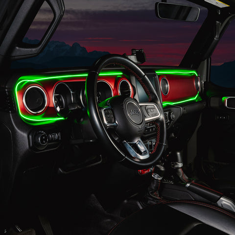ORACLE Lighting Jeep Wrangler JL / Gladiator JT ColorSHIFT Fiber Optic LED Interior Kit - 4236-333