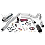 Banks Power 99 Ford 7.3L F250/350 Man Stinger System - SS Single Exhaust w/ Black Tip - 47518-B
