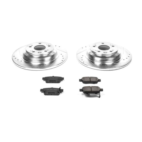 Power Stop 09-14 Acura TL Rear Z23 Evolution Sport Brake Kit - K5854