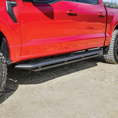 Westin 15-19 Ford F-150 SuperCrew / 17-19 Ford F-250/350 Crew Cab Outlaw Nerf Step Bars - 58-53945