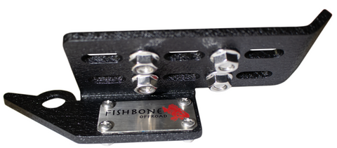 Fishbone Offroad 2021+ Ford Bronco Foot Pegs - Black - FB21357