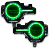 Oracle 21-22 Ford Bronco Headlight Halo Kit w/DRL Bar - Base Headlights -w/RF Controller - 1471-330