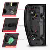 ANZO 19-23 GMC Sierra 1500/2500HD/3500HD Black Replacement Full LED Bar Tail Light - 311457
