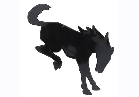 Ford Racing 2021 Bronco Rear Emblem - Black - M-1447-BRB