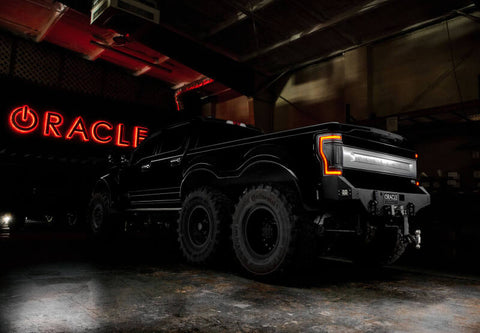 Oracle Lighting 17-22 Ford F-250/350 (Black Series) Flush Mount LED Tail Lights - 5896-504-T