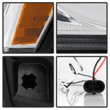 Spyder 05-07 Jeep Grand Cherokee - Light Bar Projector Headlights - Chrome - PRO-YD-JGC05V2-LB-C - 5086112
