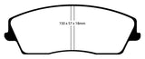 EBC 05-09 Chrysler 300 2.7 Redstuff Front Brake Pads - DP31723C
