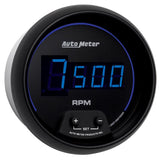 Autometer Cobalt Digital 85.7mm Black In-Dash Tachometer - 6997