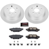 Power Stop 14-15 Lexus IS250 Rear Z17 Evolution Geomet Coated Brake Kit - CRK6930