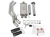 aFe Rebel Exhausts 3in SS Cat-Back 15-16 Ford F-150 EcoBoost V6 2.7/3.5L V8 5.0L w/ Black Tips - 49-43081-B