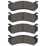 R1 99-13 Hummer H2 Rear Semi Met Brake Pads - 2311-0785-00