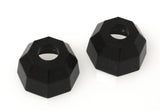 Energy Suspension Universal Black 16.6mm Taper Dia Octagon Tie Rod Dust Boots (Set of 2) - 9.13120G