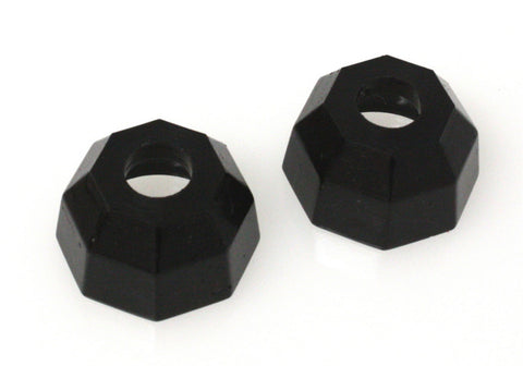 Energy Suspension Universal Black 16.6mm Taper Dia Octagon Tie Rod Dust Boots (Set of 2) - 9.13120G