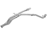 aFe MACHForce XP DPF-Back Exhaust 3in SS w/ 5in Polished Tips 2014 Dodge Ram 1500 V6 3.0L EcoDiesel - 49-42045-P