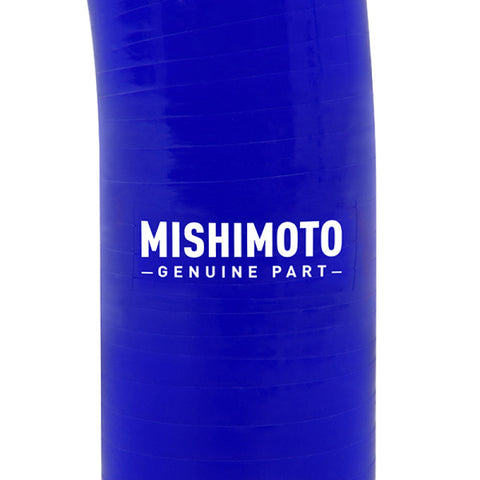 Mishimoto 03-04 Ford F-250/F-350 6.0L Powerstroke Lower Overflow Blue Silicone Hose Kit - MMHOSE-F2D-03EBL