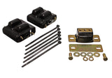 Energy Suspension 87-91 Suburban C10-C30 2WD Black Motor & Transmission Mounts-Zinc Finish - 3.1128G
