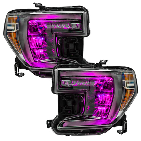 Oracle 19-21 Silverado/Sierra 1500 RGB Demon Eye Headlight Kit - w/o Controller - 1440-334