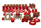 Energy Suspension 78-87 Oldsmobile Cutlass/442/F-85/Europa Red Hyper-flex Master Bushing Set - 3.18110R