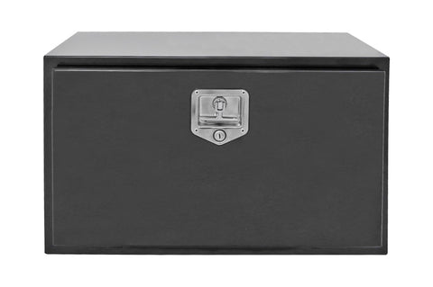 Dee Zee Universal Tool Box - HD Underbed Black Steel 18X18X30 - DB-2603