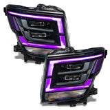 Oracle 21-22 Nissan Titan RGB+W Headlight DRL Upgrade - ColorSHIFT w/ BC1 Controller - 1463-335