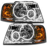Oracle 03-06 Ford Expedition SMD HL - Chrome - White - 7153-001