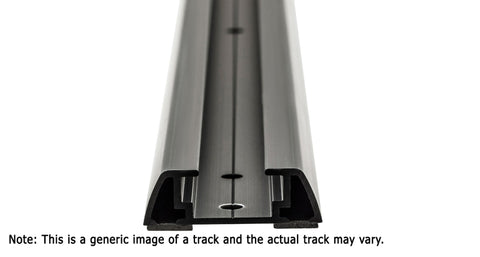 Rhino-Rack RTV Tracks w/Hardware & End Caps - 66.1in - Pair - RTV168