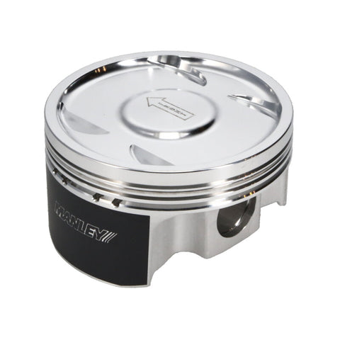 Manley 2004+ Subaru WRX STi EJ257 99.50mm Bore 8.5:1 CR -17cc Dish Extreme Duty Piston Set w/Rings - 632800CE-4