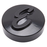 Edelbrock E Logo Black Anodized Nut for Pro-Flo Universal 14in Round Air Cleaners - 4270
