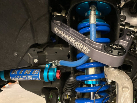 Camburg Chevy/GMC 1500 2WD/4WD 19-23 KINETIK V2 Performance Billet Uniball Upper Arms - CAM-210099-GRY