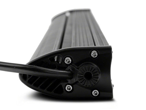 Raxiom 18-23 Jeep Wrangler JL Axial Series 30-In Single Row LED Light Bar w/ Hood Mounting Brackets - J139110