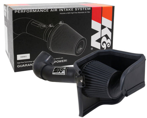 K&N Dodge/Chrysler 5.7/6.1L V8 Black Performance Intake Kit - 71-1542