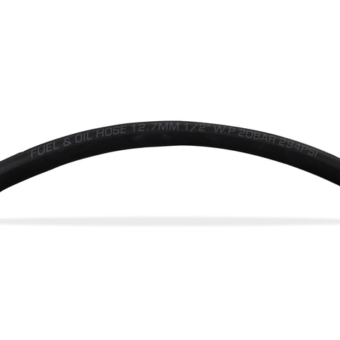 Mishimoto Push Lock Hose, Black, -8AN, 240in Length - MMHOSE-PL-08-240