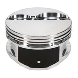 JE Pistons 350 SBC FLAT TOP 18 Set of 8 Pistons - 190422