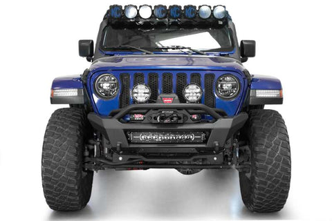 Addictive Desert Designs18-24 Jeep Wrangler JL / 18-24 Jeep Gladiator JT Phantom Front Bumper - F980393070103