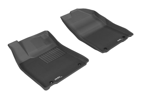 3D MAXpider 2013-2018 Lexus ES/ES Hybrid Kagu 1st Row Floormat - Black - L1LX02711509
