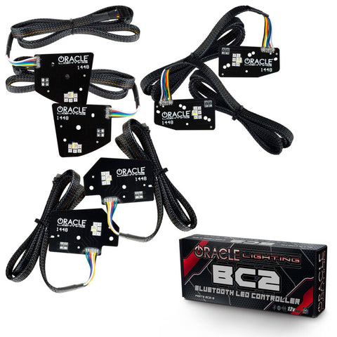 Oracle 19-21 RAM 1500 Projector LED Headlight DRL Kit - RGBW+A w/ BC1 Controller - 1448-335