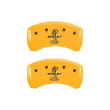 MGP Rear set 2 Caliper Covers Engraved Rear Tiffany Snake Yellow finish black ch - 10203RSBYYL